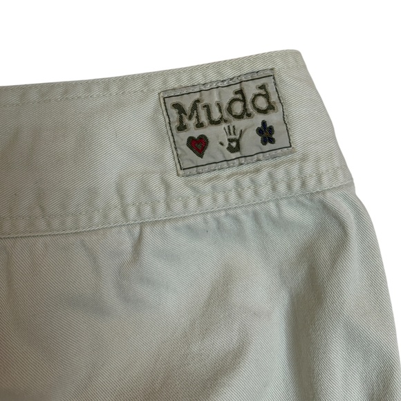 Y2K Festival Fairy Mudd Lace-Up Low Rise Floral Embroidered Flare Jeans Vintage - Picture 8 of 16